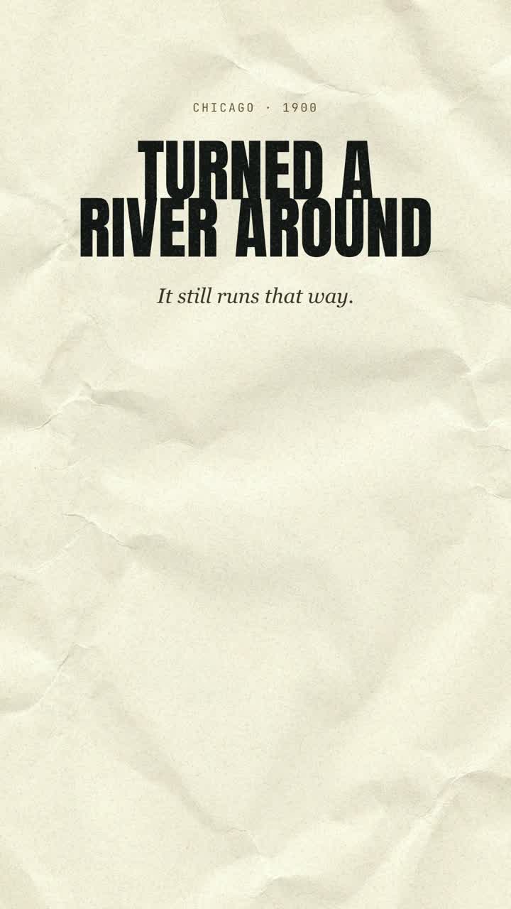 They turned a river around — episode